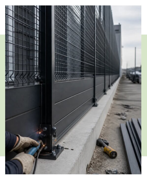 Установка антивандальных ограждений под ключ в Домодедове